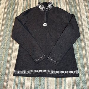 Eddie Bauer winter quarter zip sweater